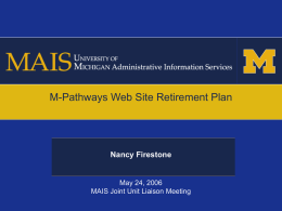 M-Pathways Site Retirement Plan