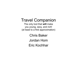 Travel Companion