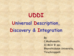 UDDI Registry