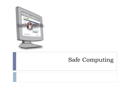 Safe Computing