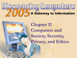 Internet Security - Seidenberg School of CSIS