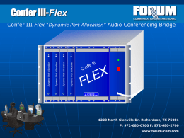 Confer III-Flex