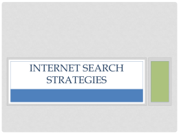 Internet Searchesx