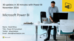 Power BI Embedded accelerator offer