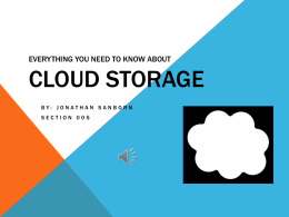 Everything you need to know about Cloud Storage