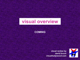 VISUAL REVIEW by VisualHollywood.com