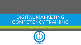 Digital Competency Training