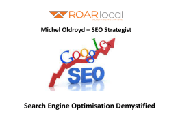 Michel Oldroyd – SEO Strategist Search Engine