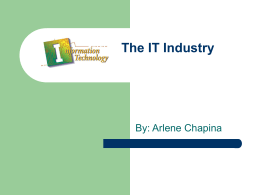 The IT Industry