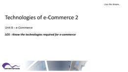 Technologies of e