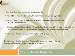 Academic presentation for college course (textbook design)