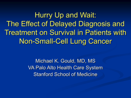 Hurry Up and Wait: The Effect of Delayed Treatment on