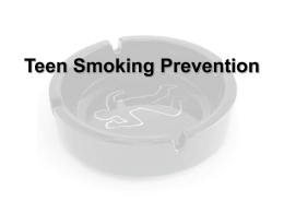 Teen Smoking Prevention