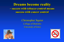 Tobacco Control - Iowa Cancer Consortium