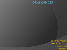 ORAL CANCER