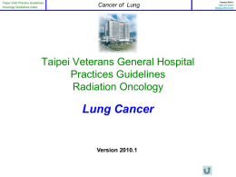 Cancer of Lung