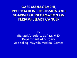 Periampullary cancer, in Cameron JL (ed): Current Surgical Therapy