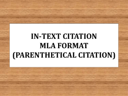 in-text citation mla format parenthetical citation