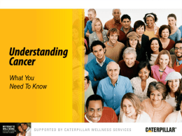 Understanding cancer PowerPoint (long version)