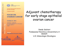 Early stage ovarian cancer: To treat or not to treat?