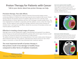 Proton Therapy for Cancer - SCCA Proton Therapy Center
