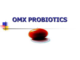 “ Probiotics ”.
