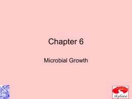 Control of microbial growth
