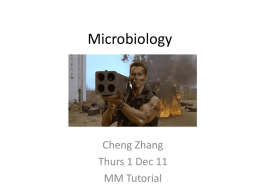 Cheng Zhang`s Muslim Medic Microbiology