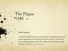 The Plague 1938