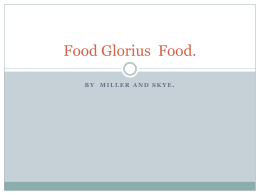 Food Glorius Food.