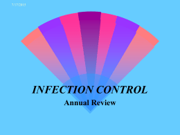 INFECTION CONTROL - www.Clevelandvaresearch.org