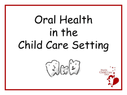 Oral Health - The Ohio Child Care Resource and Referral