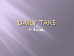 Daily TAKS - Canyon ISD / Overview