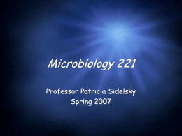 Microbiology 221