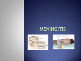 Bacterial meningitis