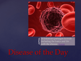 Disease of the Day