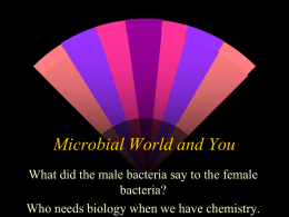 Microbial World and You