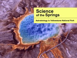 Science of the Springs Power Point Presentation