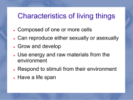 living things and abiogenesis