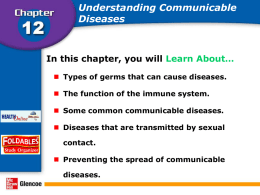 understanding communicable disease powerpoint