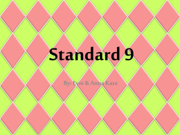 Standard 9