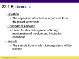 4/27/12 Tools for microbial ecology