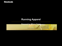 Running Apparel