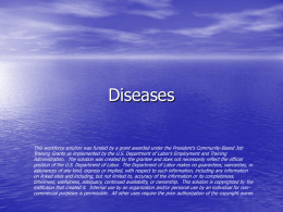 Common diseases in Ruminants
