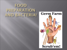 Copy of Food Safety – petri dish – power point lesson