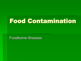 Food Contamination