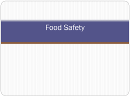 Food Safety and Technology: Microbial Threats and Genetic