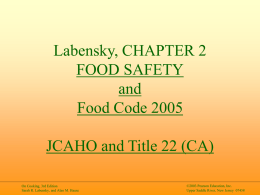 06 2005 Food Code pt 1