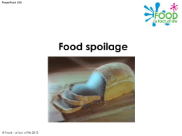 Powerpoint 259 - Food a fact of life