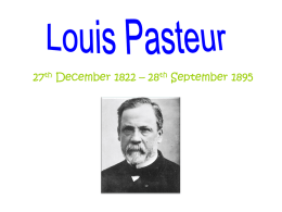 Louis Pasteur - Famous Scientists